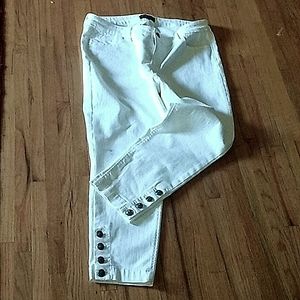 Talbot Size 14 White Flawless Fit  Jeans